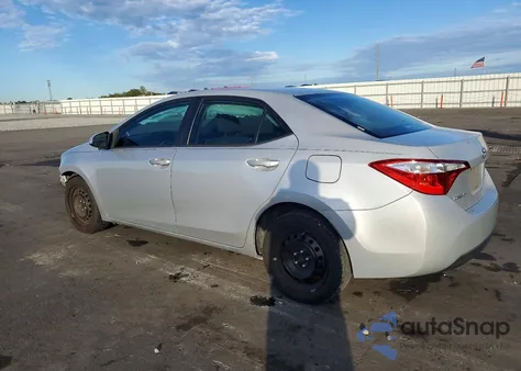 2014 Toyota Corolla L из США, поврежденный, VIN 2T1BURHE5EC112405